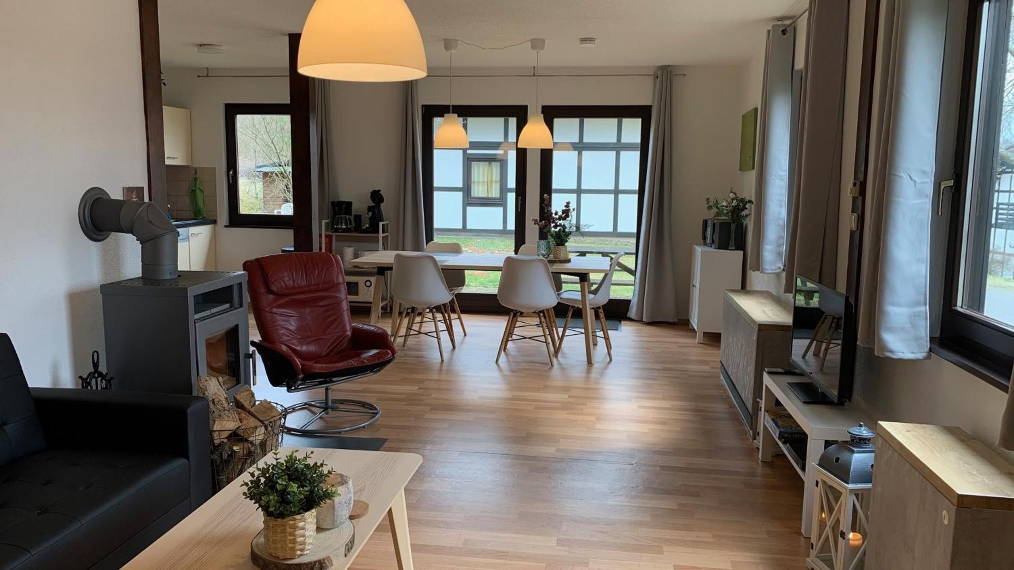 Ferienwohnung Mimo Direkt Am Waldrand Frankenau Exteriér fotografie