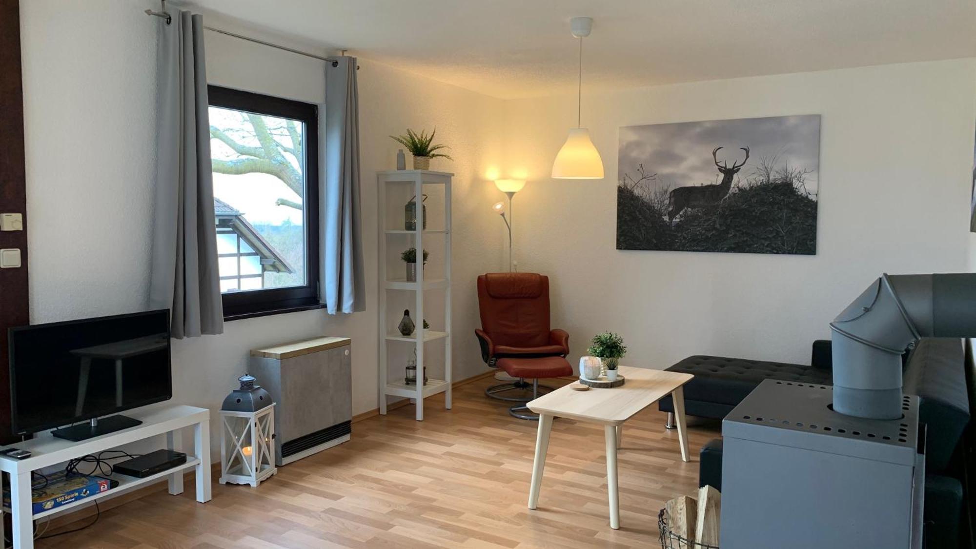 Ferienwohnung Mimo Direkt Am Waldrand Frankenau Exteriér fotografie